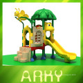 Commerical small kids plastic slide outdoor terrain de jeux jardin jardin slide